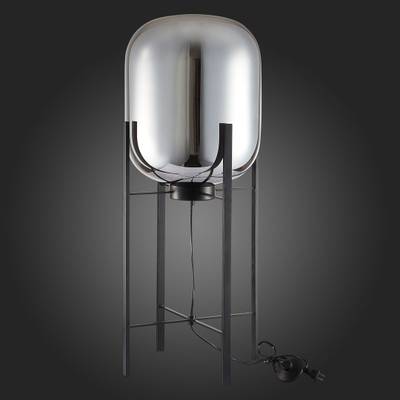 SL1050.715.01 Торшер ST-Luce Черный/Дымчатый E27 1*40W