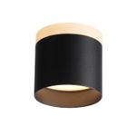 ST102.402.09 Светильник потолочный Черный LED 1*9W 3000K 702Lm Ra>80 120° IP20 D79xH75 170-240V