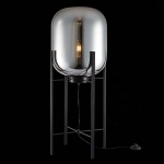SL1050.715.01 Торшер ST-Luce Черный/Дымчатый E27 1*40W