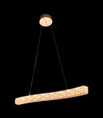 Люстра подвесная Festo Gold FL1051-10PL, LED