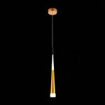 SLE200103-01 Светильник подвесной Золотистый/Золотистый, Белый LED 1*7W 3000K