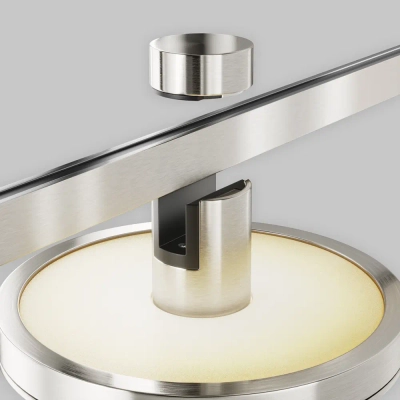 Трековый светильник Плато / Plato Flarity 3000K 7Вт 120°, TR152-1-7W3K-PT. TM Maytoni
