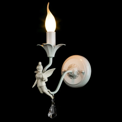 Бра Arte Lamp ANGELINA A5349AP-1WH, 1хE14