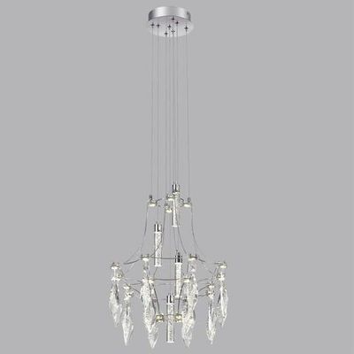 6699/35L CLASSIC ODL_EX25 83 Подвесной светильник металл/хрустальметалл/нерж сталь IP20 LED 35W 4000K 220-240V FLAMENCO