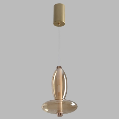 Светильник подвесной Crystal Lux QUASAR SP7W LED AMBER 3790/207