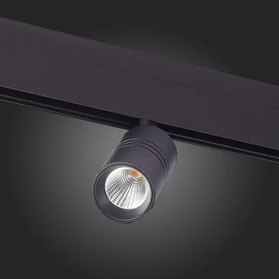 ST365.446.07 Магнитный трековый светильник Черный LED 1*7W 4000K 595Lm Ra&gt;80 36° IP20 L-xW44xH90 48V