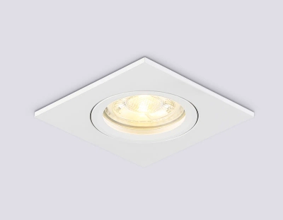 Светильник встраиваемый TN102455 WH белый GU5.3 85*85*28