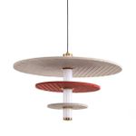 8296/11AL LEDIO черный/бежевый/бурый, металл/фетр/акрил Подвес LED 11W 3000K 220V FELTA