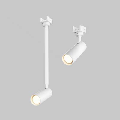 Уличный трековый светильник Focus Led Elasity IP 3000K 8Вт 45° белый O-TR01-2-P-8WW3K. TM Maytoni