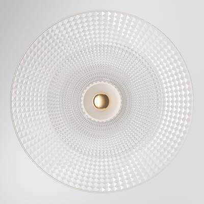 Подвесной светильник с акриловым и стекляными плафонами 40029/1 LED/ белый