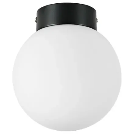 812017 Люстра GLOBO 1х40W E14 matt black/white Lightstar