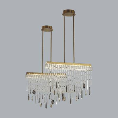 5420/48L HALL ODL_EX25 79 античная бронза/металл/стекло/хрусталь Люстра LED*48W 3000K 2239Лм AFINA