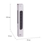 13002-9.3-001UR magnetic LED12W BK