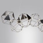 5087/32L L-VISION ODL25 505 черный хром/металл Люстра LED 32W 4000K 1900Лм TRELLIS