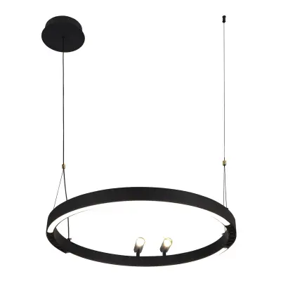 Подвесная люстра Slinga 4474-1P, LED*58W + 2*LED*3W, 1860LM, 3000-6500K. ТМ F-Promo