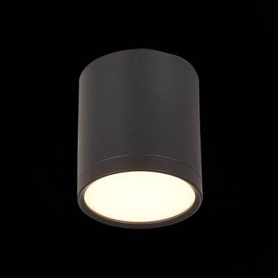 ST113.432.05 Светильник потолочный Черный LED 1*5W 3000K 390Lm Ra&gt;80 120° IP20 D68xH75 170-240V