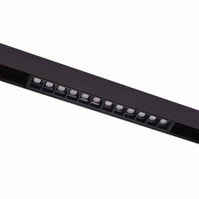 ST361.436.12 Магнитный трековый светильник Черный LED 1*12W 3000K 1 009Lm Ra&gt;80 36° IP20 L222xW22xH44 48V