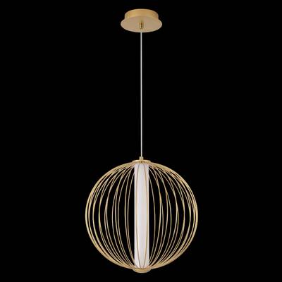 Светильник подвесной Crystal Lux SYNC SP18W LED GOLD 3143/218