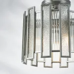 712044 Люстра AGAVE 3х40W E27 СЕРЕБРО С ПАТИНОЙ/ПРОЗРАЧНЫЙ Lightstar