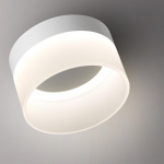 359445 OVER NT24 390 белый Светильник накладной светодиодный IP20 LED 18W 220-240V 4000K 1170Лм AURA