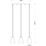 Подвесной светильник Arte Lamp BRUSSELS A8030SP-3WH, 3хE27