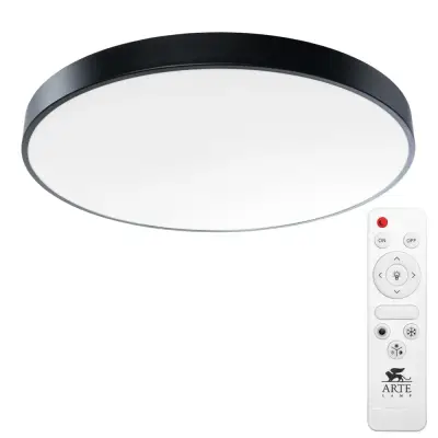 Потолочный светильник Arte Lamp ARENA A2673PL-1BK, 1хLED