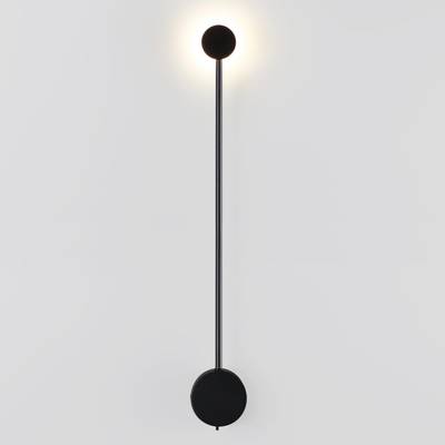 7008/5WLA HIGHTECH ODL25 319 черный/металл/акрил Настенный светильник LED 3000/4000K тумблер на корп. 5W 220V CRI &gt; 90 SATELLITE