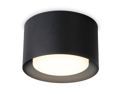 Светильник накладной TN70815 BK черный GX53 max 12W D85*60