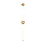 SL1222.213.01 Светильник подвесной ST-Luce Золотистый/Золотистый, Белый LED 1*18W 4000K