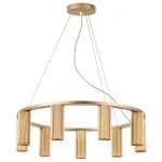 718093 Люстра ROMA 9х28W GU10 (led) CHAMPAGNE GOLD Lightstar