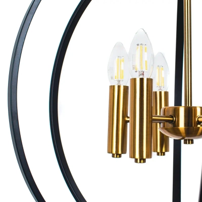 Подвесная люстра Arte Lamp CASTULA A7013SP-6BK, 6хE14