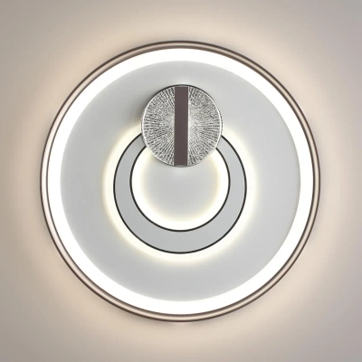 7787/85L PIKO LED SN 607 Светильник металл/белый/бронза LED 85Вт 3000-6500K D495 IP20 пульт ДУ GEMINI