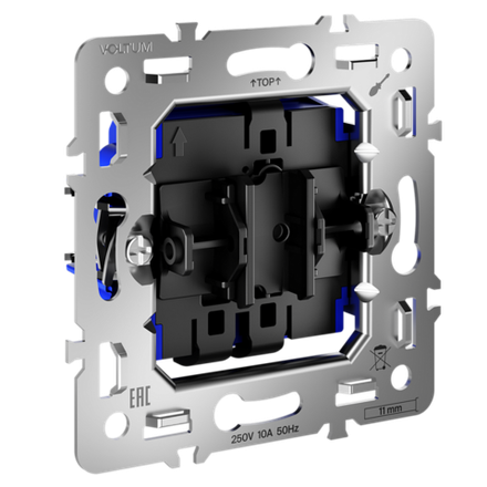 VLS0103M Механизм проходного переключателя одноклавишного 10А, S70. (ТМ Maytoni)