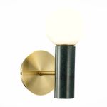 SL1210.401.01 Светильник настенный ST-Luce Золотистый, Черный/Белый G9 1*3W