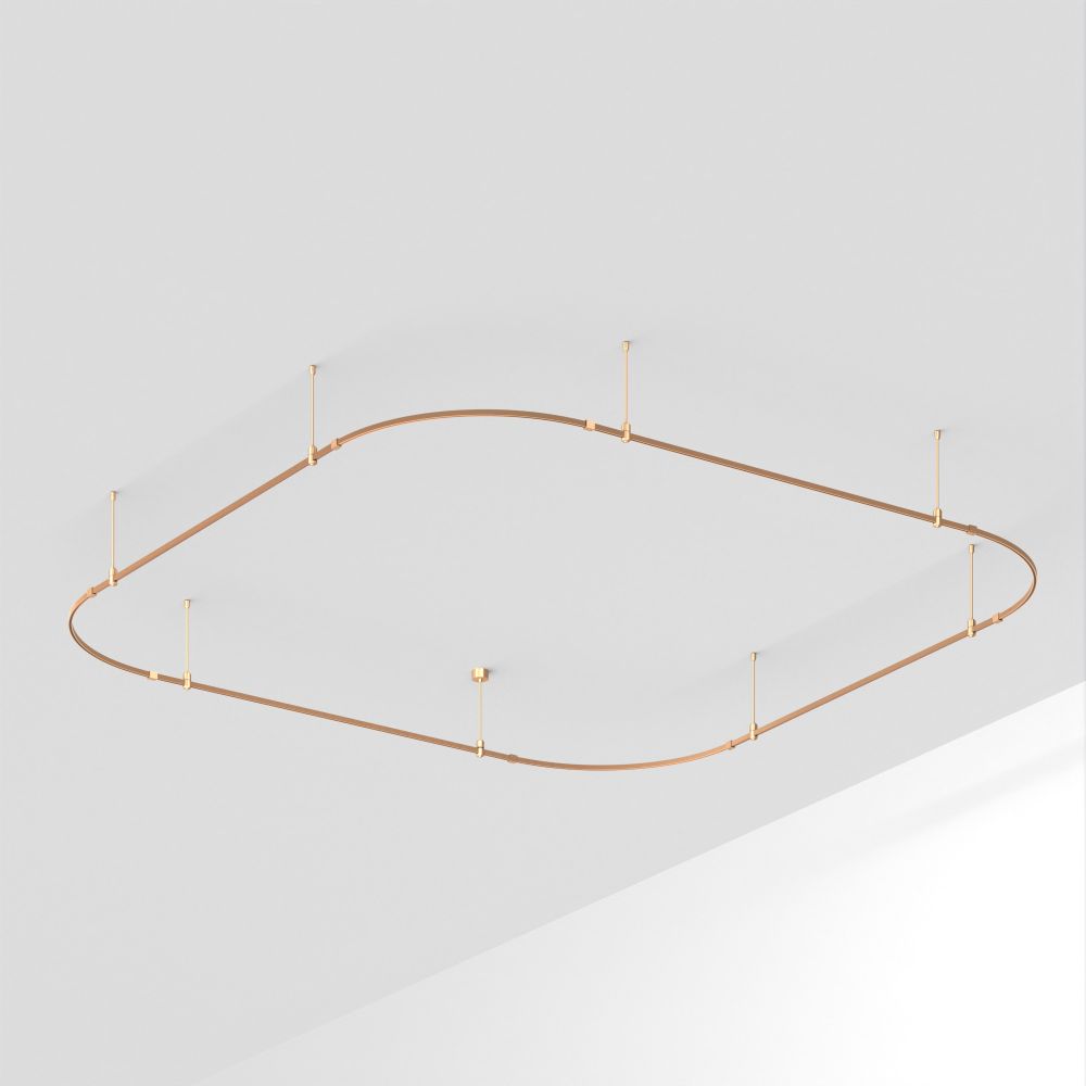 Основание ART-APRIORI-QUADRAT-SOFT-ROD-400-3500x3500 (GD) (Arlight, IP20 Металл, 3 года)