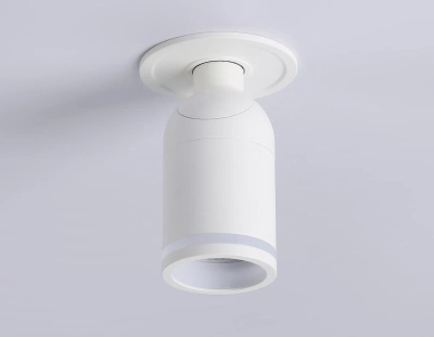 Накладной спот с выключателем TA127 BK черный GU10 max 12W D70*164*D55