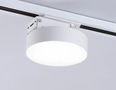 Светильник светодиодный трековый GL6837 WH белый LED 15W 4200K D115*80