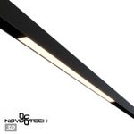 359940 PORT NT25 208 черный Трековый светильник с переключ. цв. темпер. IP20 LED 3000К\4000К\6000К 30W 90-240V VECTOR