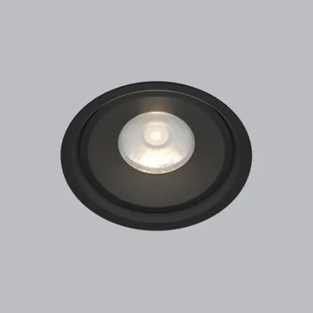 Встраиваемый светодиодный светильник 6W 4200K чёрный 25083/LED