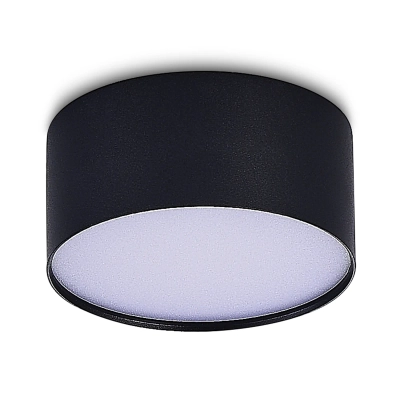 ST606.442.12 Светильник потолочный Черный LED 1*12W 4000K 1 080Lm Ra>85 120° IP20 D120xH55 185-265V