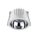 358689 SPOT NT21 276 белый/хром Светильник встраиваемый светодиодный IP20 LED 4000К 10W 100-265V KNOF