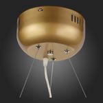 SL411.233.45 Люстра подвесная ST-Luce Золотистый/Прозрачный G4 45*1,5W