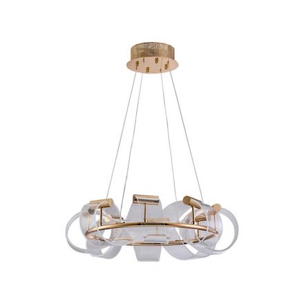 08037-50,37 Люстра Ранни французское золото d50 h150 Led 6*10W (3000K)