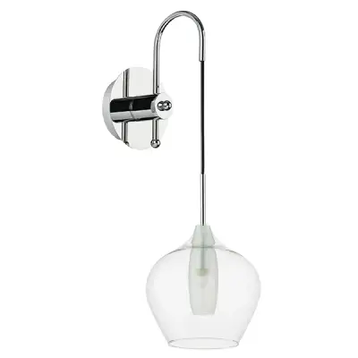 803541 Бра PENTOLA 1х25W G9 ХРОМ/ПРОЗРАЧНЫЙ Lightstar