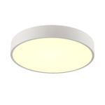 7755/36L MITRA LED SN Светильник металл/акрил/белый LED 30Вт+6Вт(подсветка) 3000K D400 IP20 QUASAR