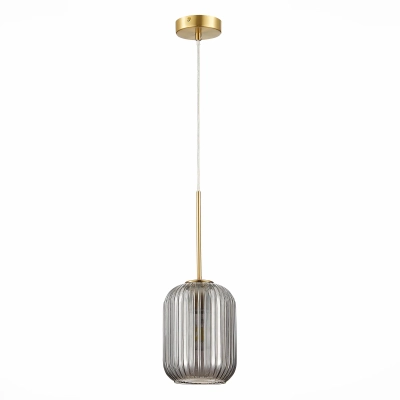 SL1154.323.01 Подвес ST-Luce Латунь/Дымчатый E27 1*60W