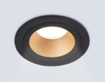 Светильник встраиваемый TN102825 BK/GD черный/золото GU5.3 D92*50