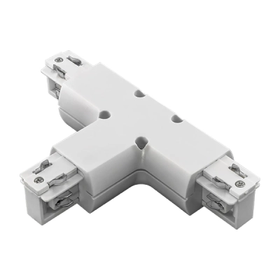 504136 Соединитель трековый трехфазный BARRA T-образный БЕЛЫЙ Lightstar