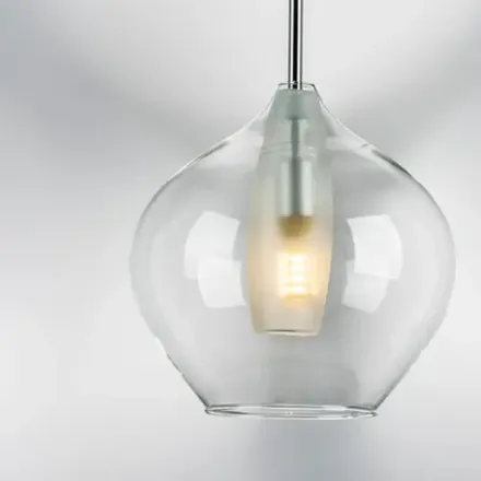 803041 Подвес PENTOLA 1х25W G9 ХРОМ/ПРОЗРАЧНЫЙ Lightstar