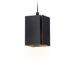 Светильник подвесной TN5125 BK черный E27 max 40W 80*80*1150